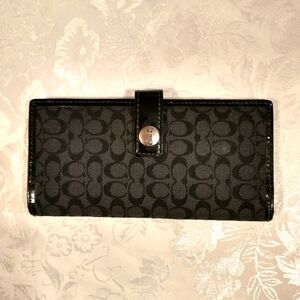 Coach Black Wallet